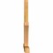 Ekena Millwork Redmond Rough Sawn Timber Gable Bracket, Western Red Cedar, 84"W x 49"H x 4"D x 4"F, 14/12 Pitch GBW084X49X0404RED00RWR - alternate 5
